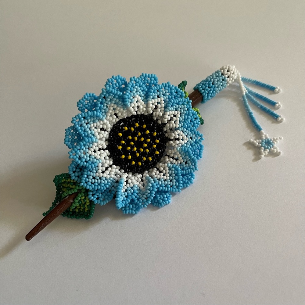 Huichol Hair Accessory